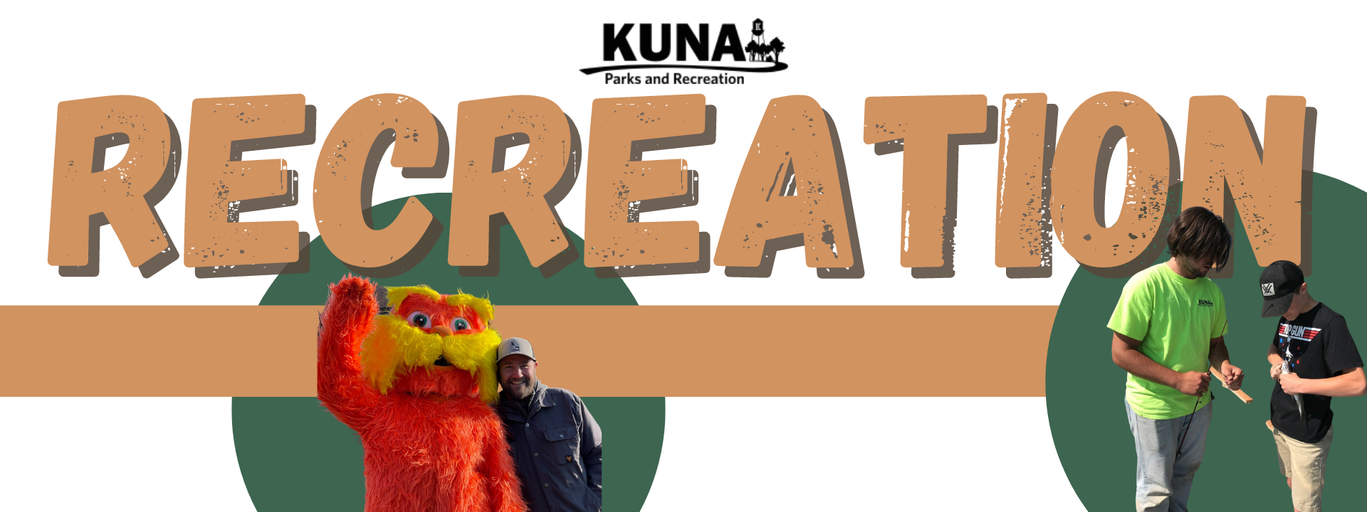 Recreation Website Header